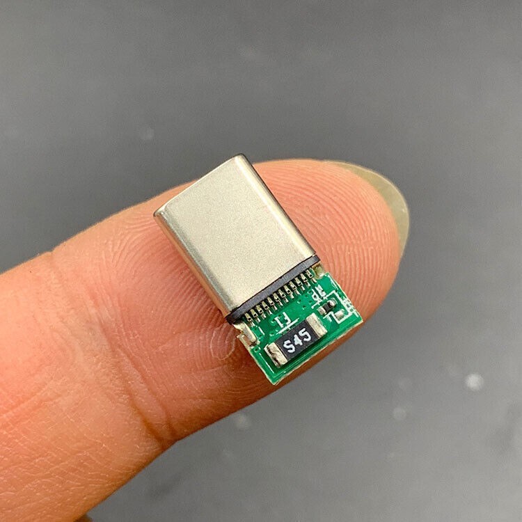 10X Type C Interface Power Connector Charge Cable Dock Port Plug With Data