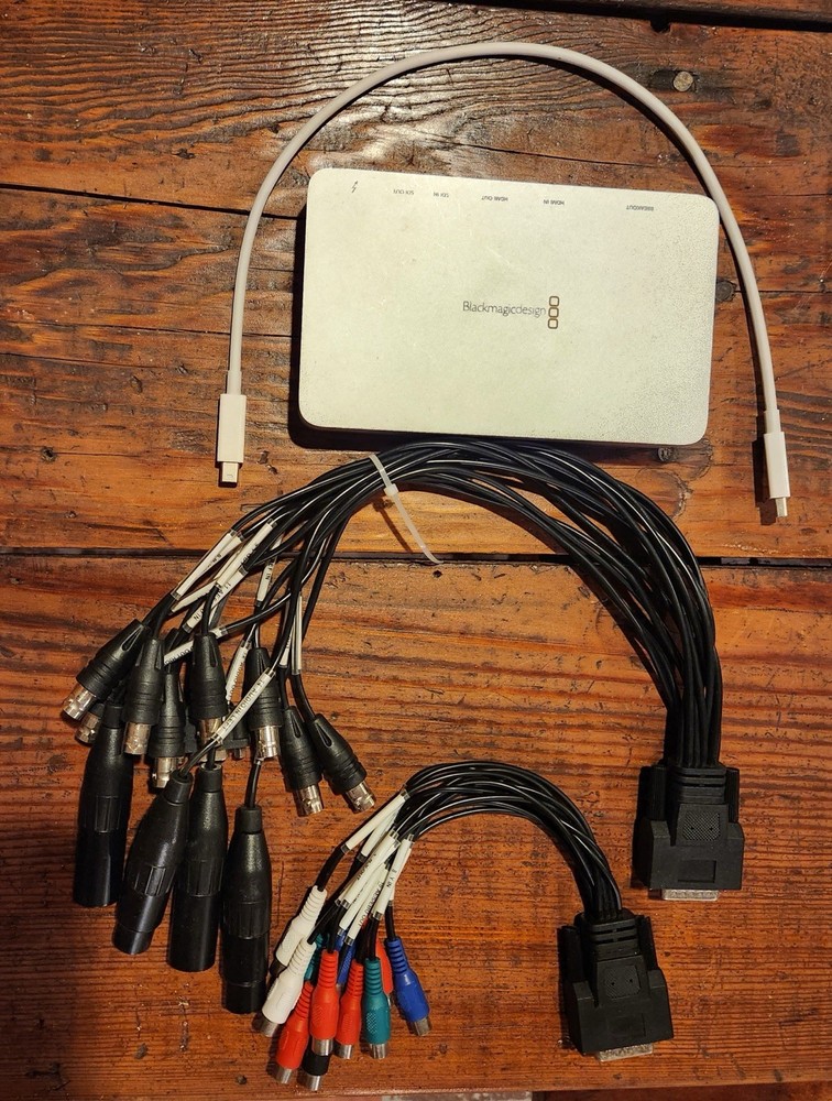 Blackmagic Design Ultra Studio Express with multiple connectors