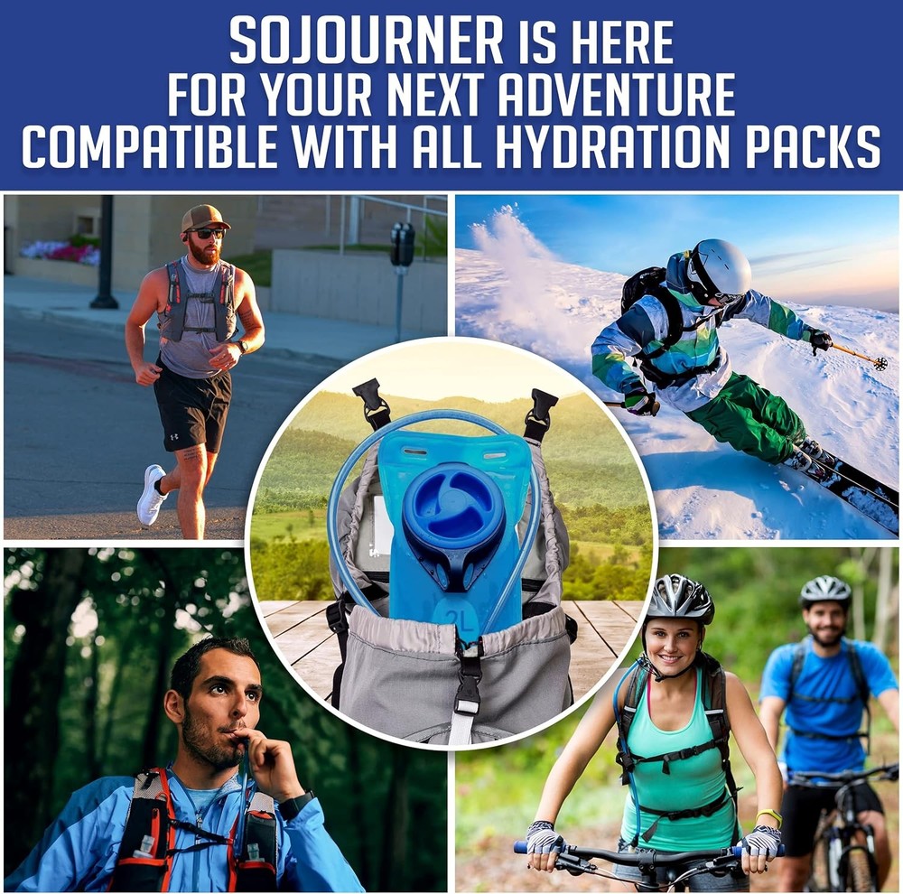 Sojourner Rave Hydration Pack - Hydration Backpack - Hydropack with 2L Bladder -