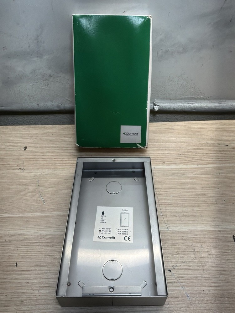 Comelit 3316/2 Intercom Back Box Intercom Surface Mounted Box/JUA3078