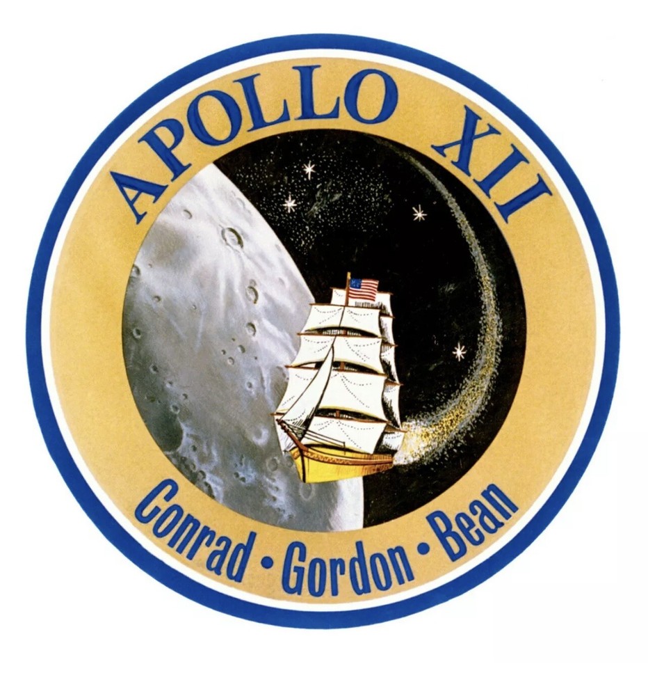 NASA Apollo 12 Authentic Vintage Original mission patch