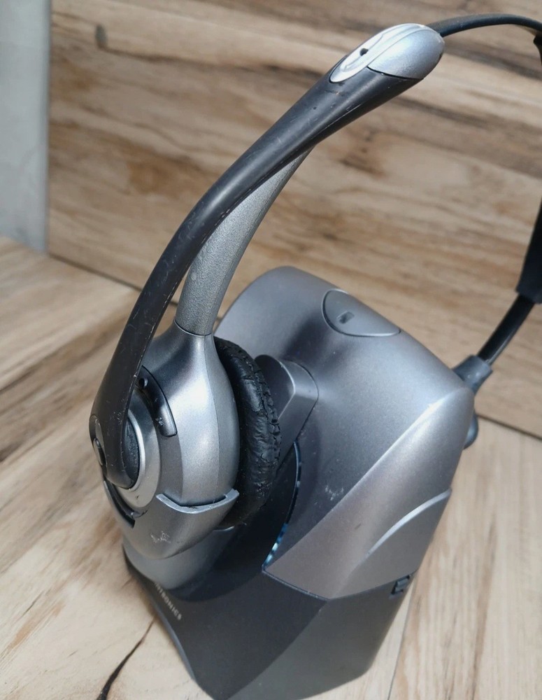 Plantronics Base Unit CS351 CS351N Supra Plus with Headset Works Great