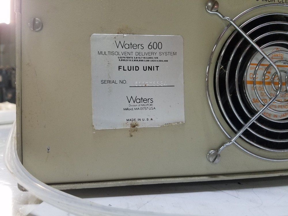 Waters 600 Multisolvent Fluid Delivery System Pump #2 ~ Incomplete