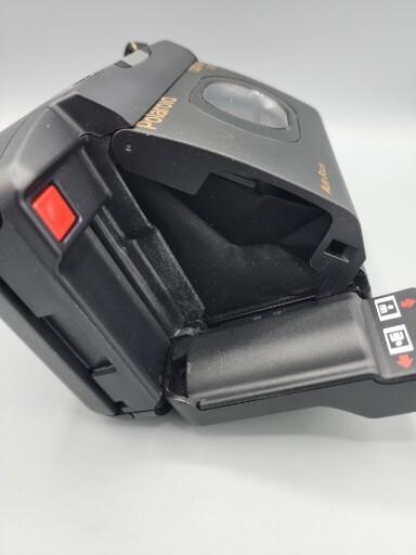 Polaroid Captiva SLR Camera Auto Focus Vintage Camera Flash & Case UNTESTED