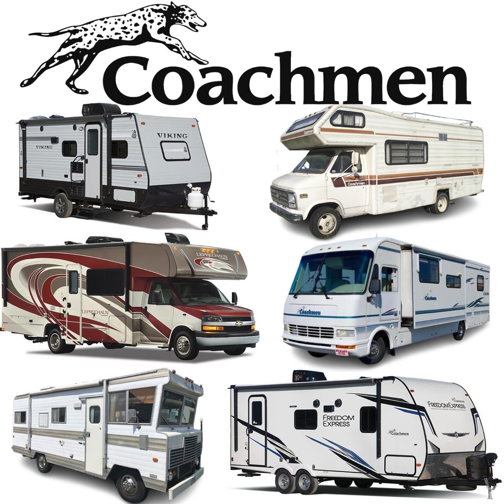 2021-2025 Forest River Coachmen RV OWNERS MANUALS Instructions Trailers Coaches