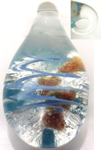 VG Design lampwork glass Pendant