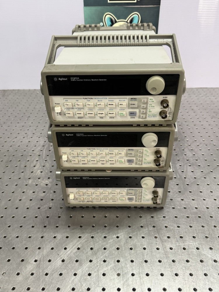 Agilent 33120A Function/Arbitrary Waveform Generator Tested Output AS-IS