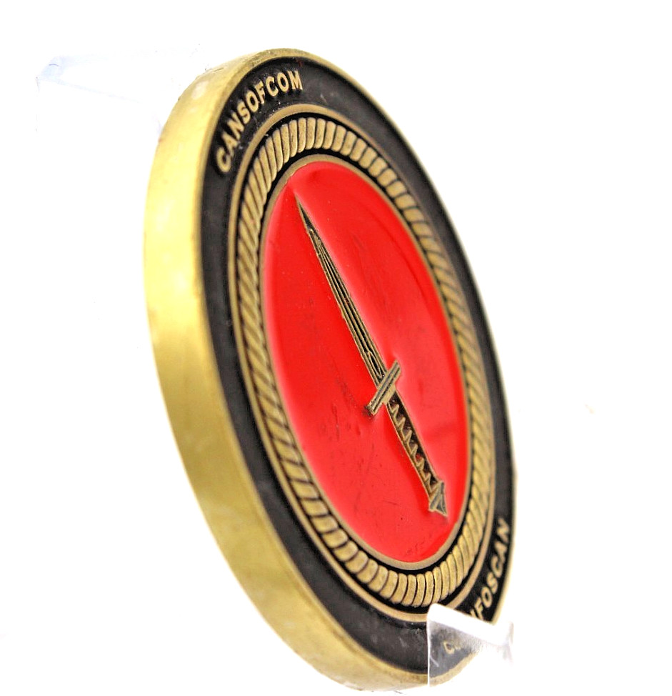 Canadian CANSOFCOM COMFOSCAN Special Operations Command Challenge Coin