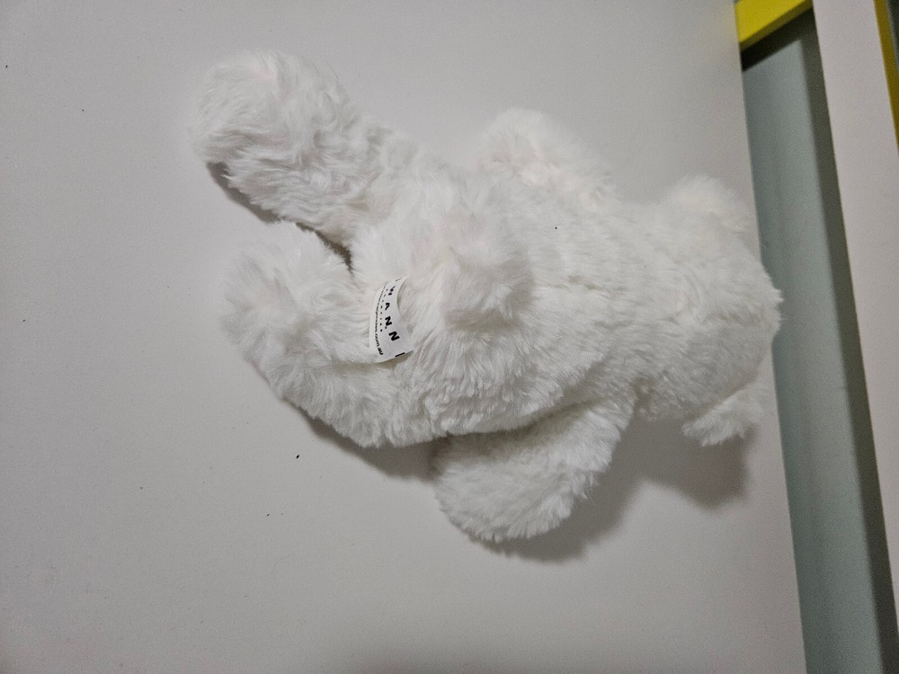WHITE TEDDY BEAR SWANN AGENCIES 30CM