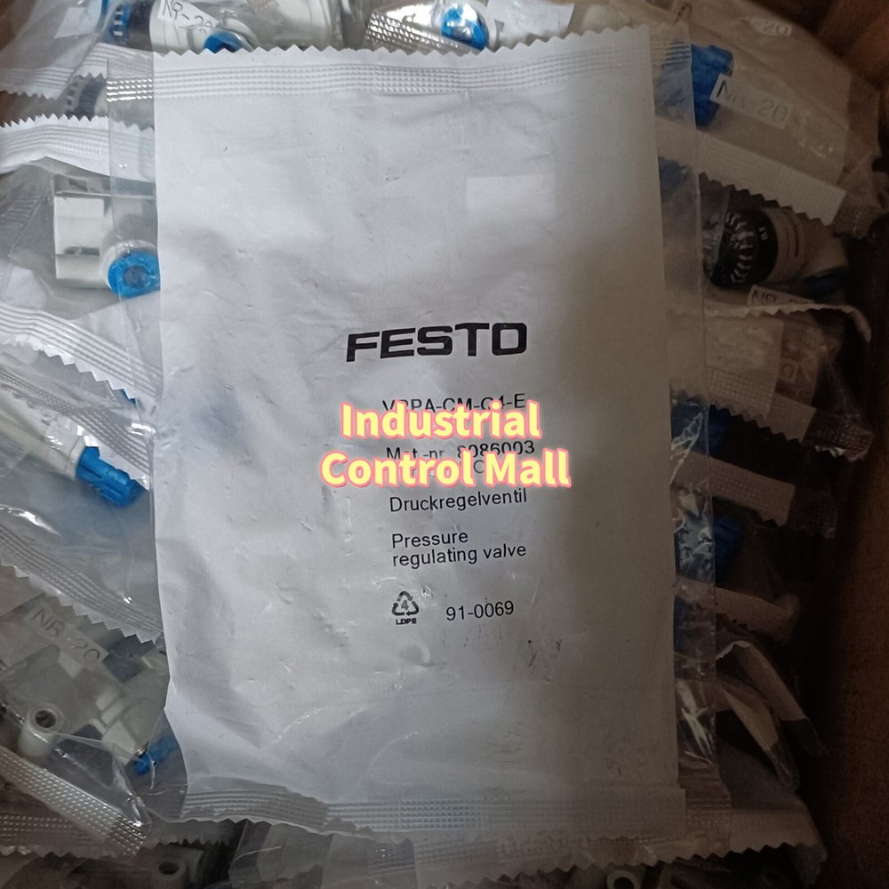 Festo-VRPA-CM-Q4-E 8086003 1PC New For pressure reducing valve VRPACMQ4E