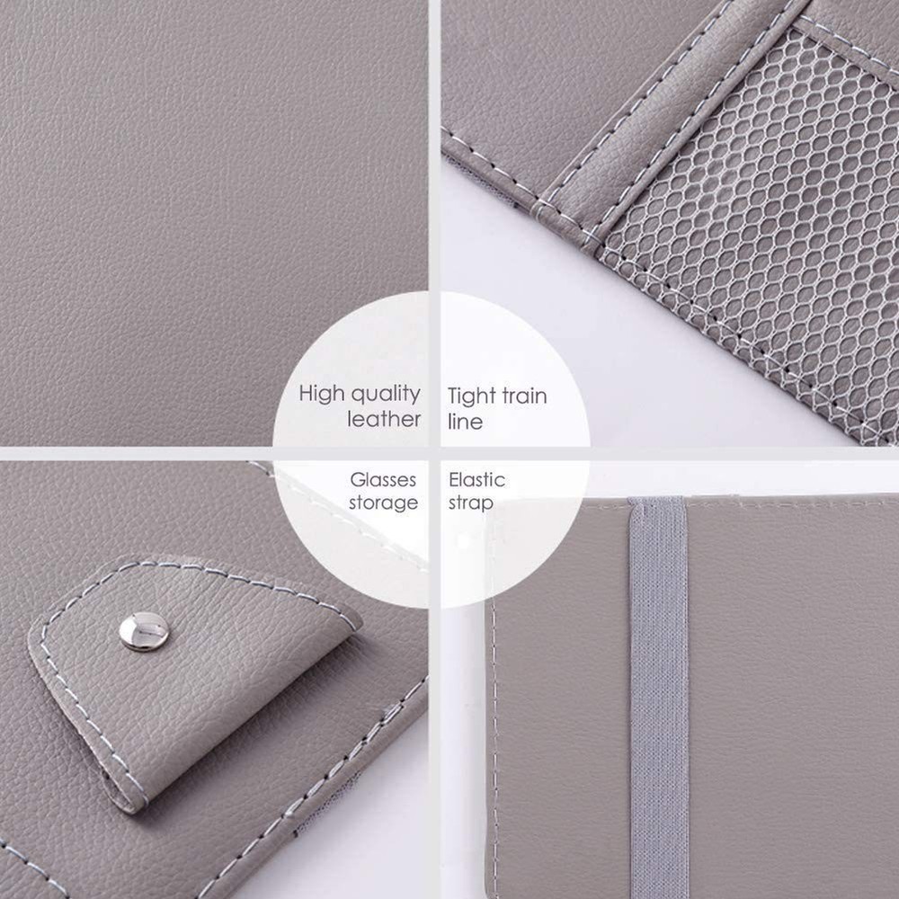 Car Sun Visor Organizer Auto Interior Pocket Holder for Documents and
