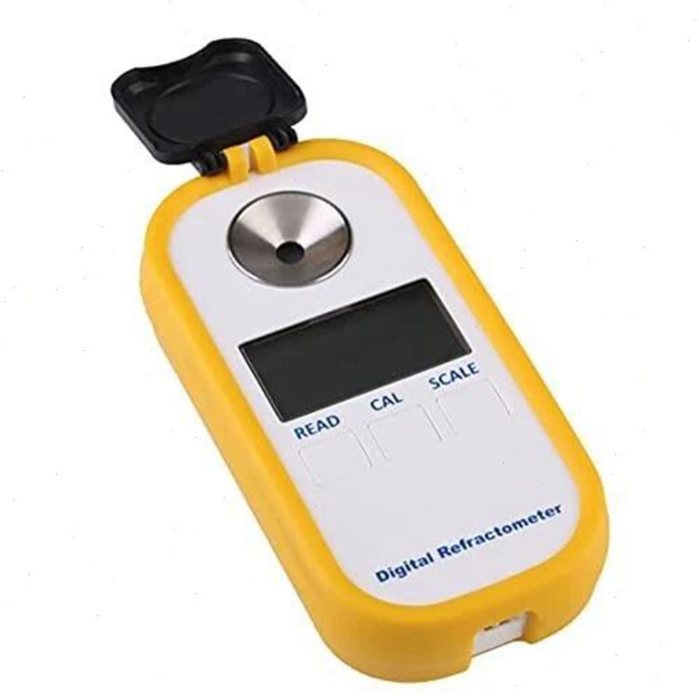 Digital Brix Meter  Honey Sugar Content Tester Refractometer with Accuracy ±0.5℃
