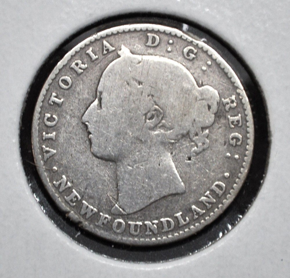 1894 Newfoundland 10 cents