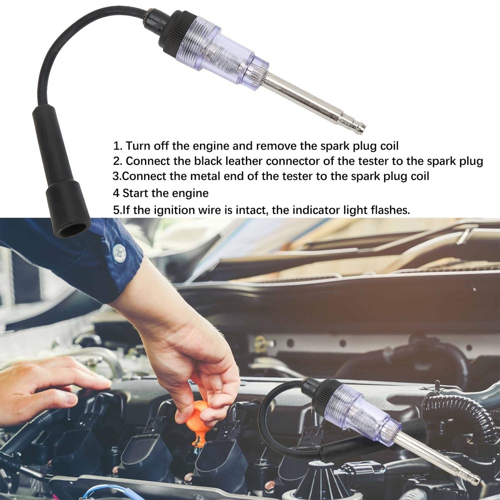 Ignition Tester, Spark Tester, Spark Plug Tester, Ignition System Coil Car, Ignition...