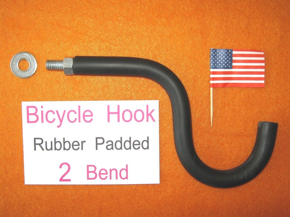 Bicycle Storage Hooks - Garden Tool Hooks - Garage Organizer Hooks