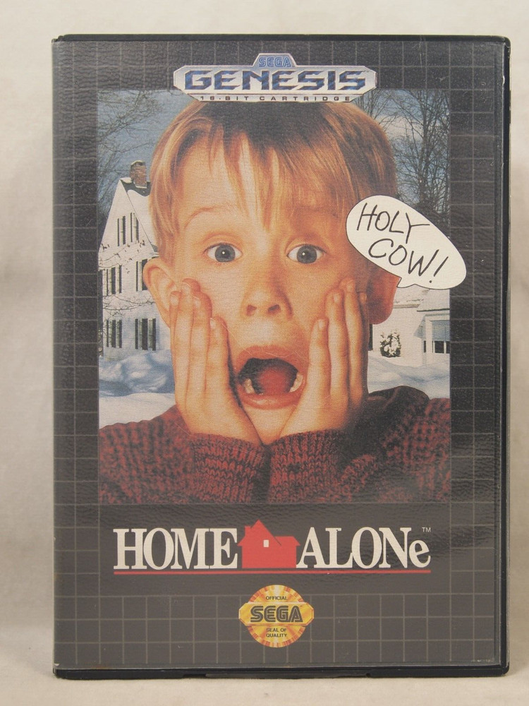 Home Alone Case (SEGA Genesis) Authentic BOX ONLY