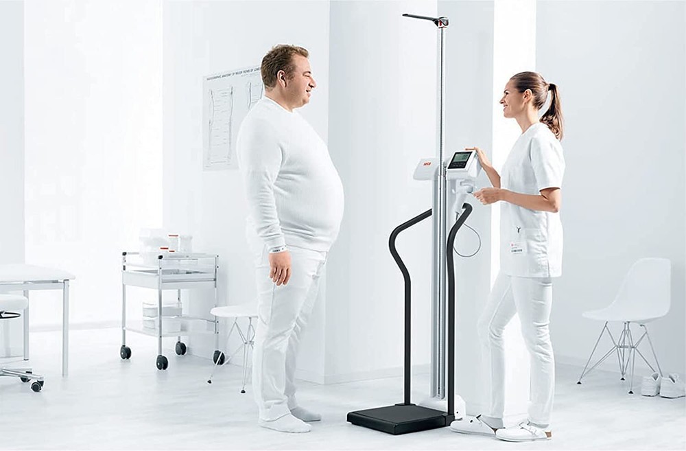 Seca 787 EMR Validated Column Scale with Eye-Level Display
