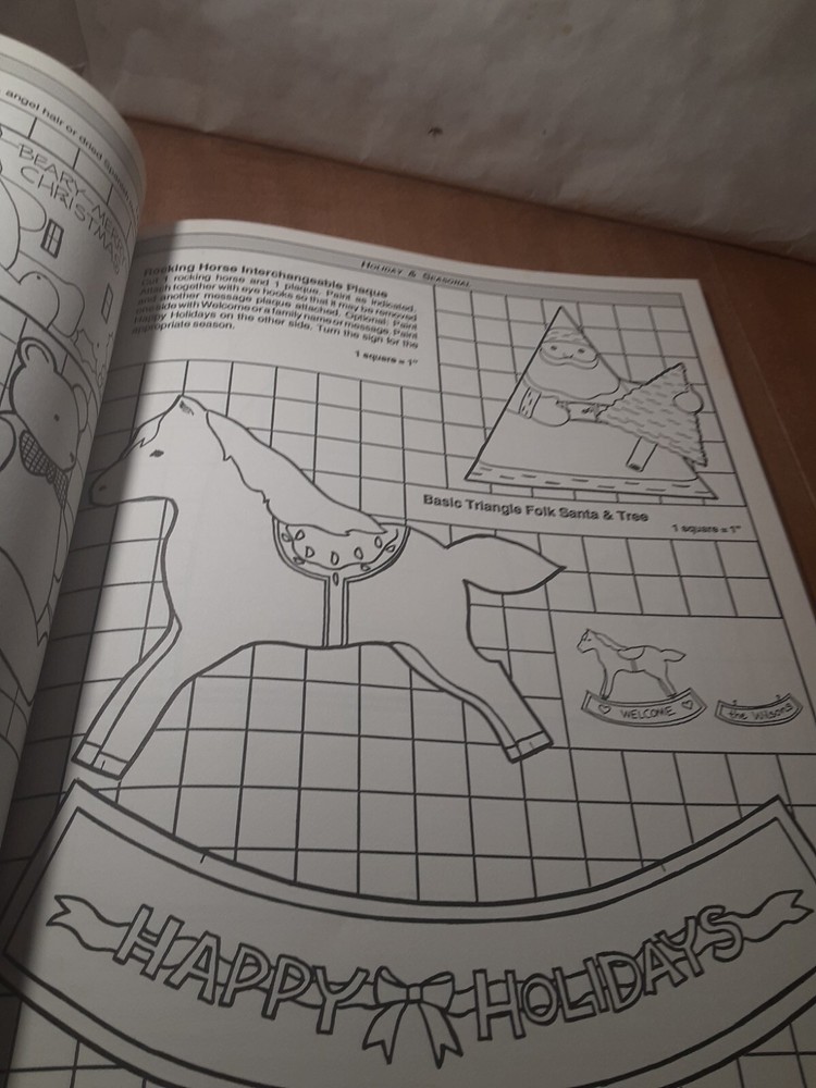 347 Woodworking Patterns 1992 Paperback Book
