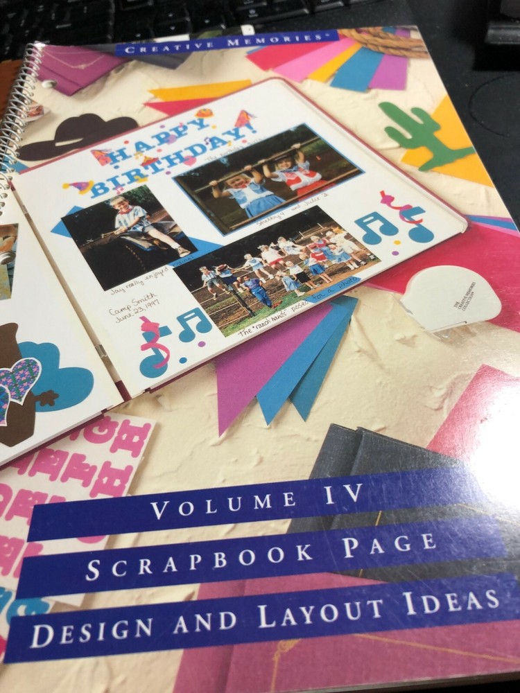 2) Creative Memories Page Patterns Fall 2003, Spring and Fall 2004