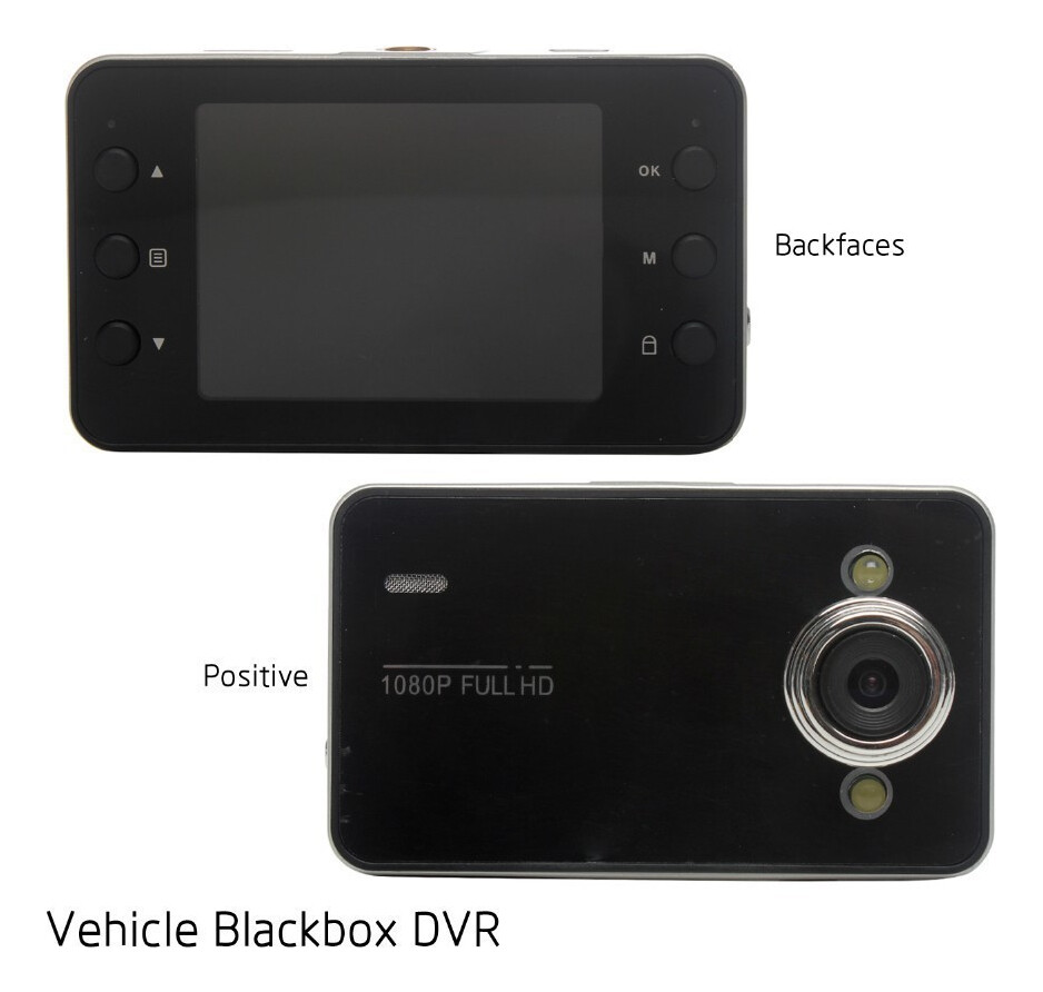 1 set 2.3-inch High-definition Single Lens Car Recorder