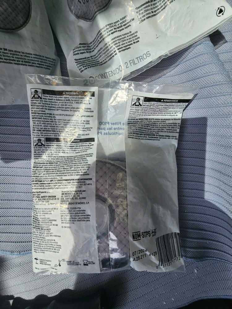 3M 2297 Advanced Particulate Filter - 6 Pack (3) 2pk