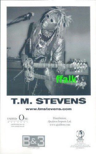 Press Photo: T.M. STEVENS 5x8 B&W