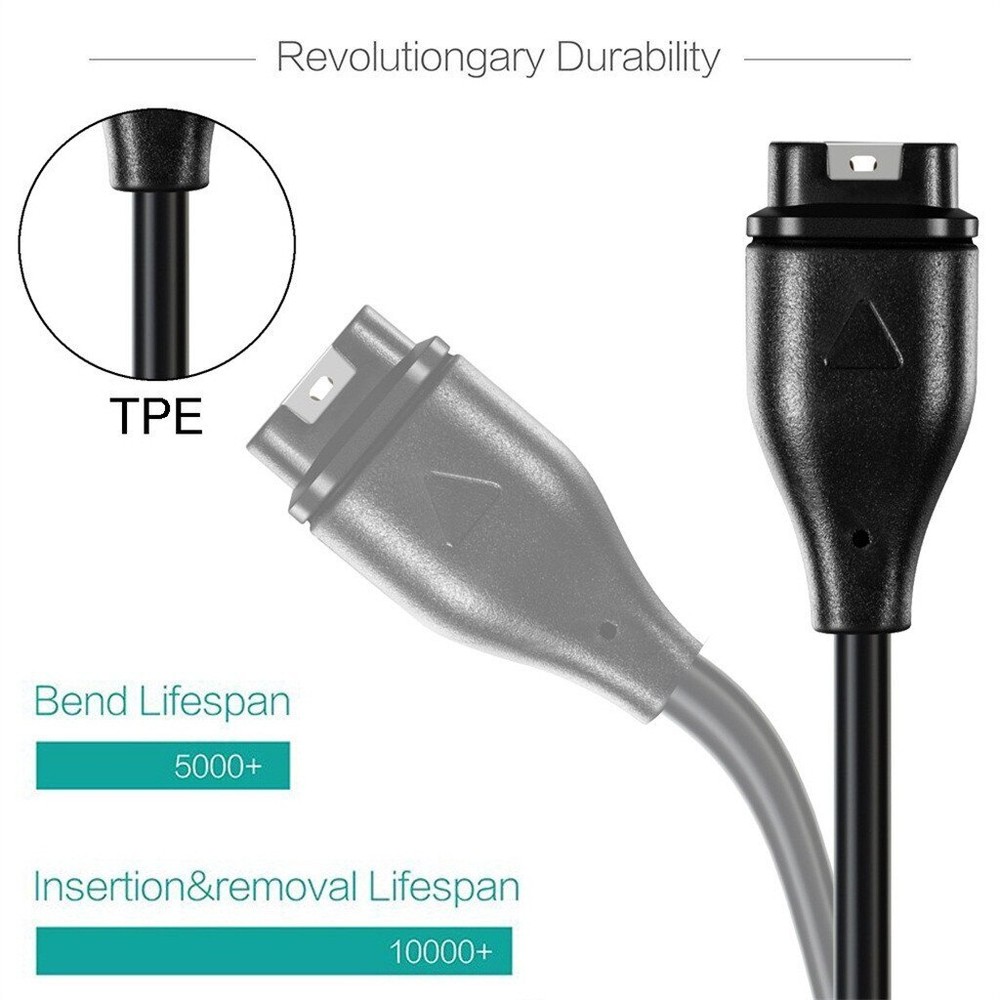 New Charger Replacement Charging Cable Cord USB For Garmin Instinct