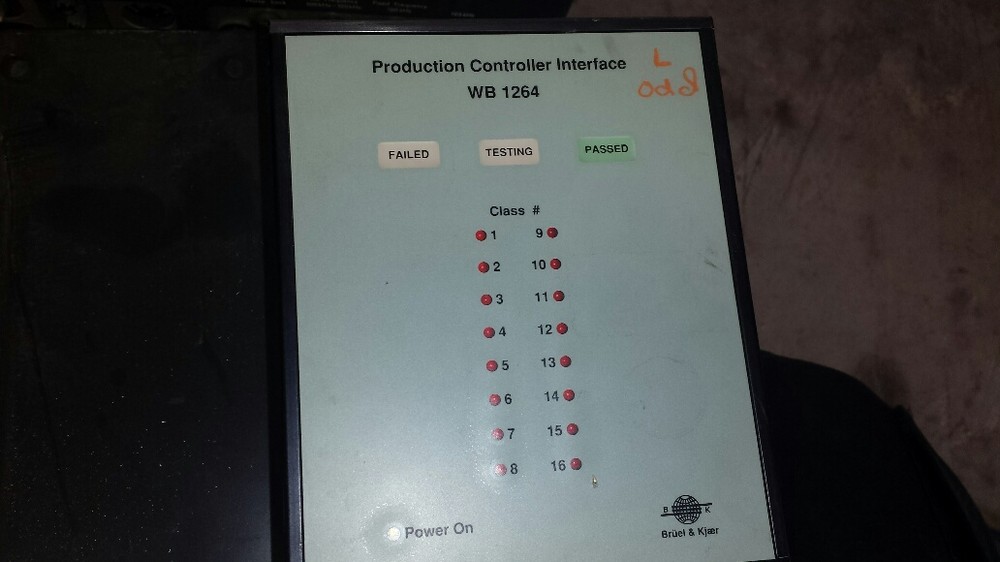 Bruel & Kjaer WB 1264 Production Controller Interface