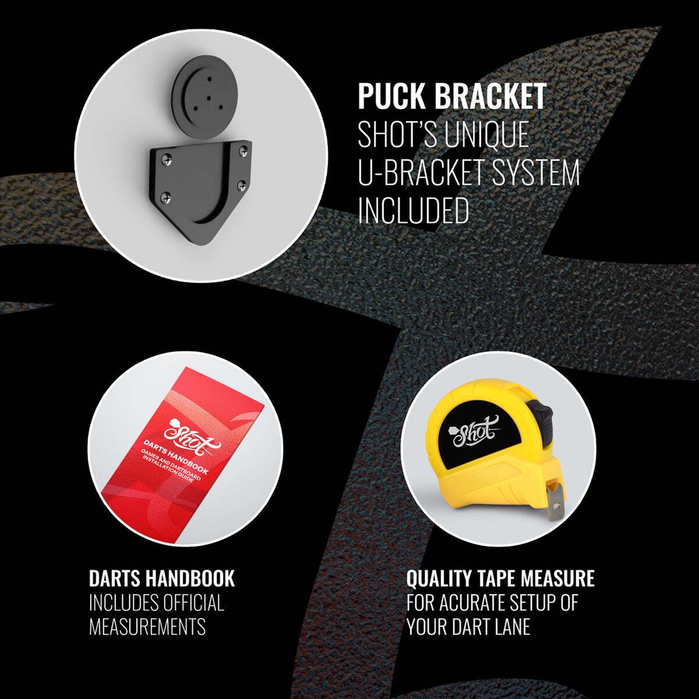 Shot Bandit Bristle Dartboard Generation 4