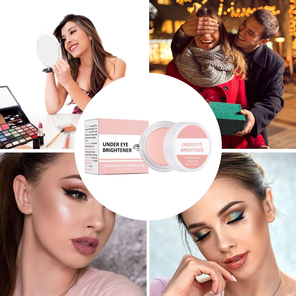 Under Eye Concealer Highlighter Makeup Eye Brightening Corrector Brighter