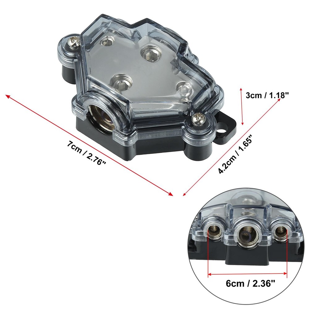 4 Indicator in 8 Output Indicator 3 Path Power Distribution Block