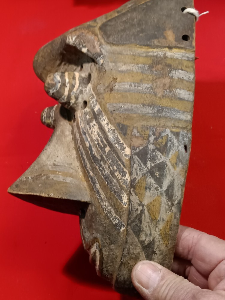 Authentic Bushoong Kuba Mask.