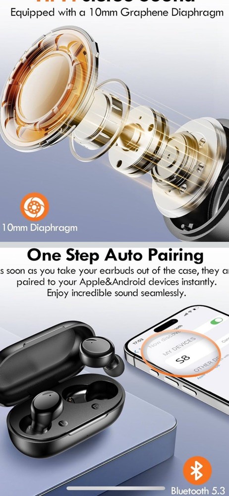 lamteso wireless earbuds