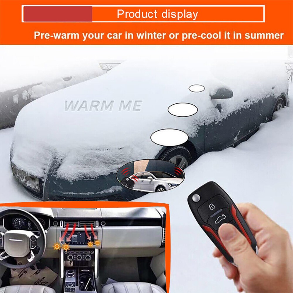 Keyless Entry Engine Start Alarm System Push Button Remote Starter Stop Car