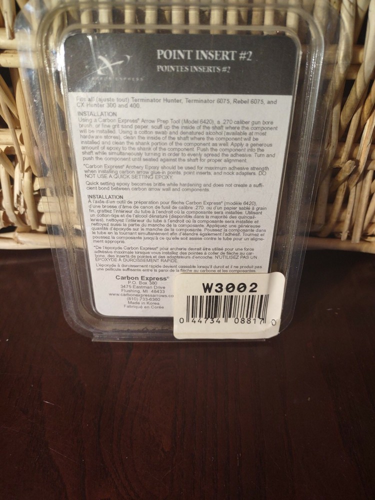 Carbon Express Point Insert #2 Hunting