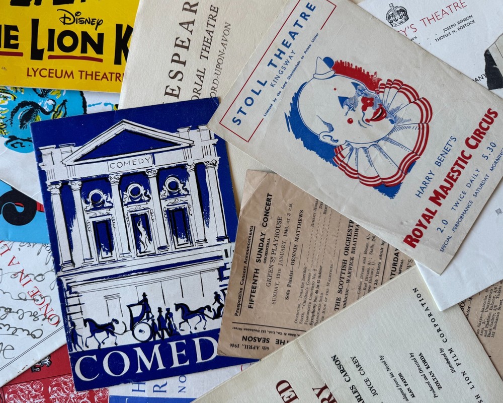 THEATRE Programme Protection Sleeves, Archive Standard, Multiple Sizes Post FREE