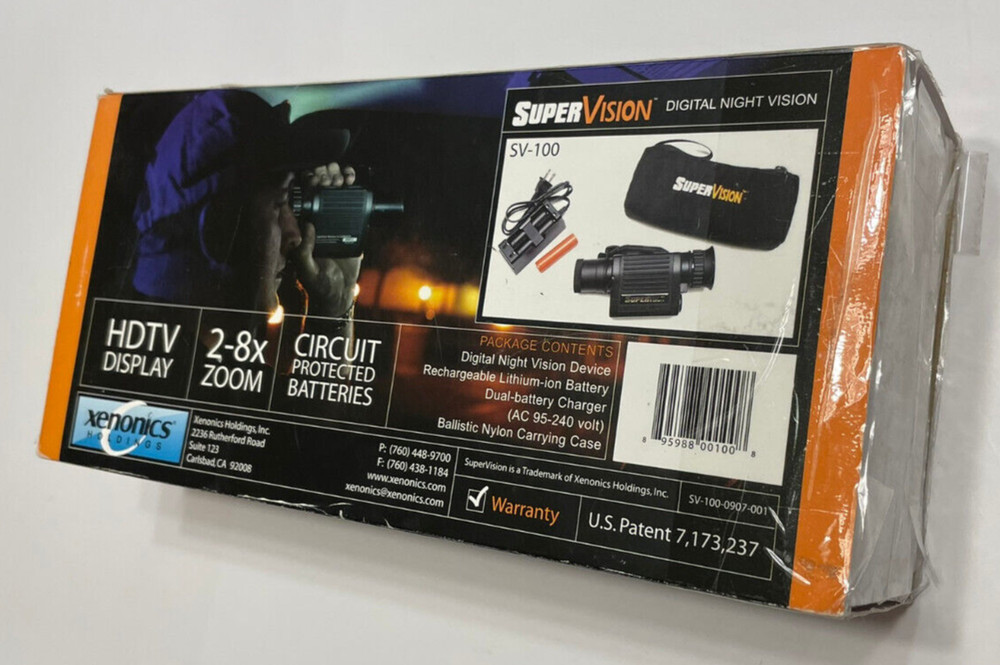 Xenonics SuperVision SV-100 Digital Night Vision Monocular