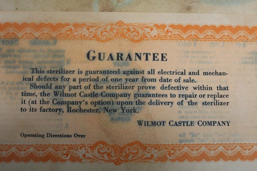 Vintage Castle Sterilizer VINTAE ANTIQUE WORKING