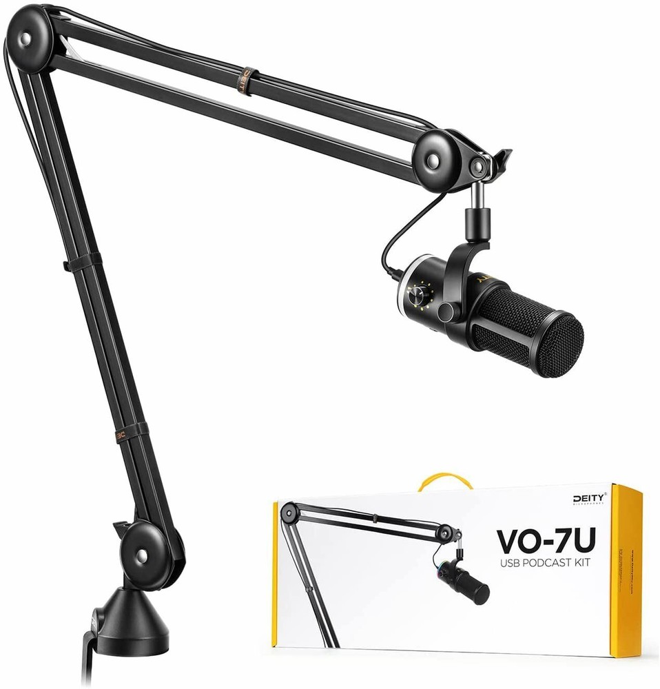 Deity VO-7U Boom Arm Kit USB Dynamic Podcast Microphone Streamer Studio Mic