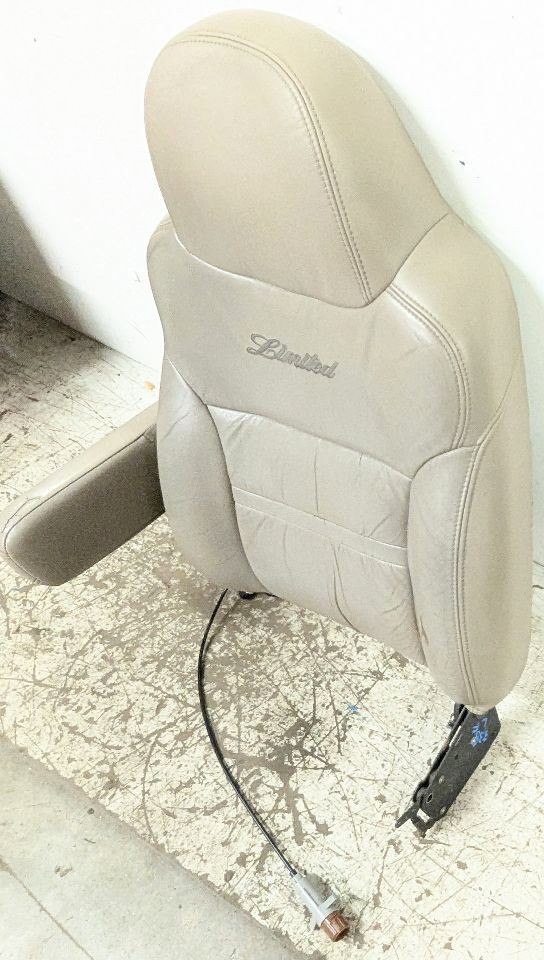 Limited Tan Leather Front Left Driver Seat Back | Fits 2000-2001 Ford Excursion