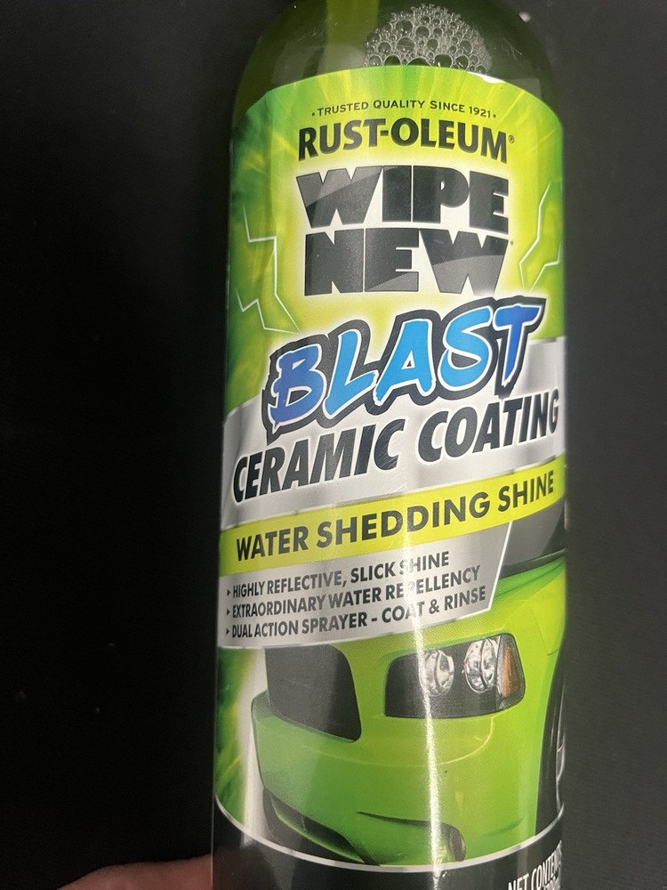 RUST-OLEUM Wipe New - Blast Ceramic Coating, 24 Oz Water Shedding Shine