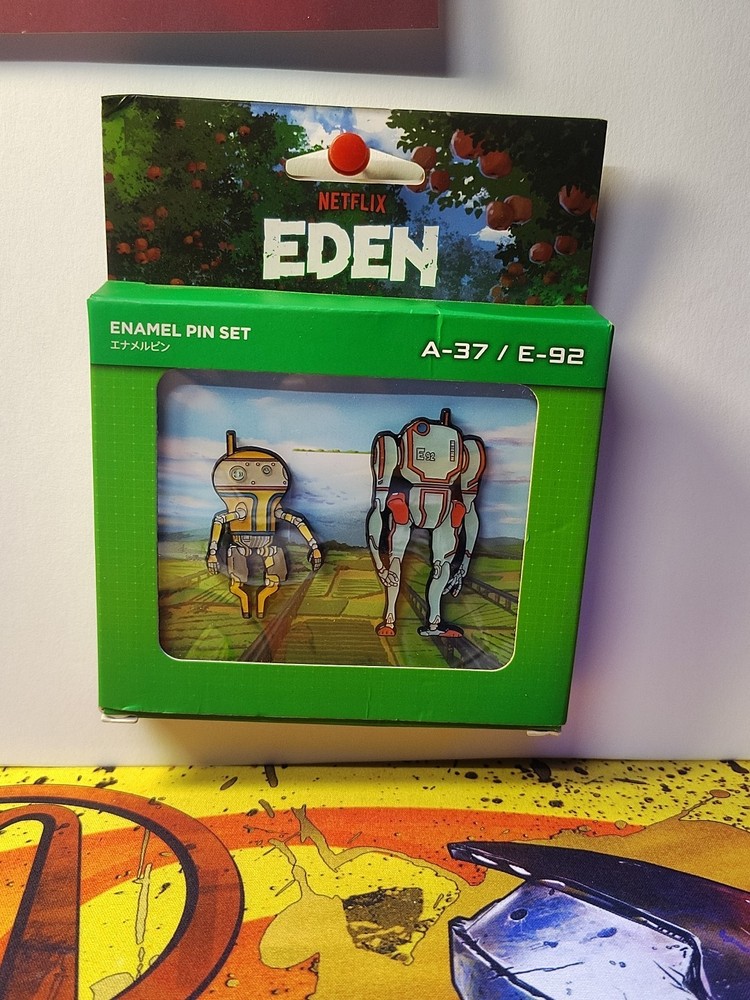Netflix Eden Enamel Pin Set A-37 E-92