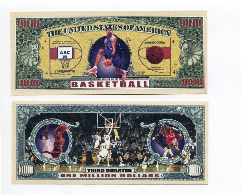 BASKETBALL   MILLION DOLLAR BILL