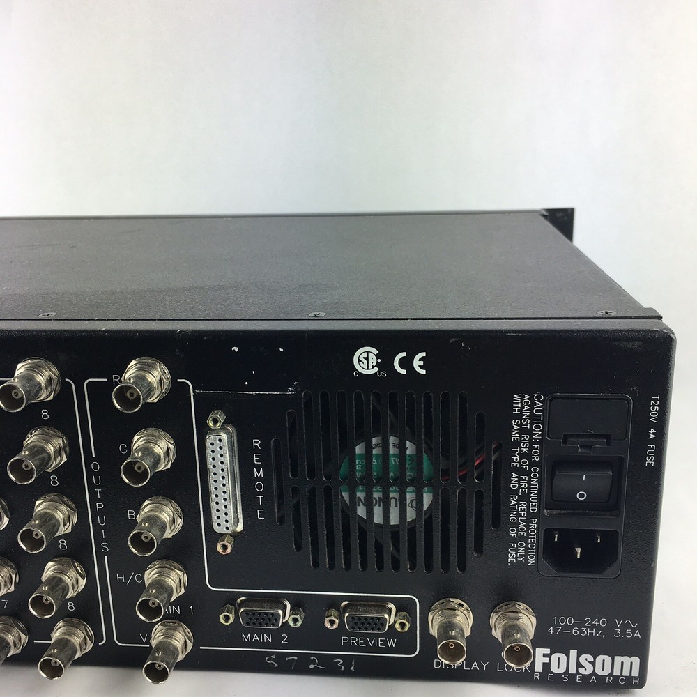 Folsom Research SPR-2000 Video Switcher
