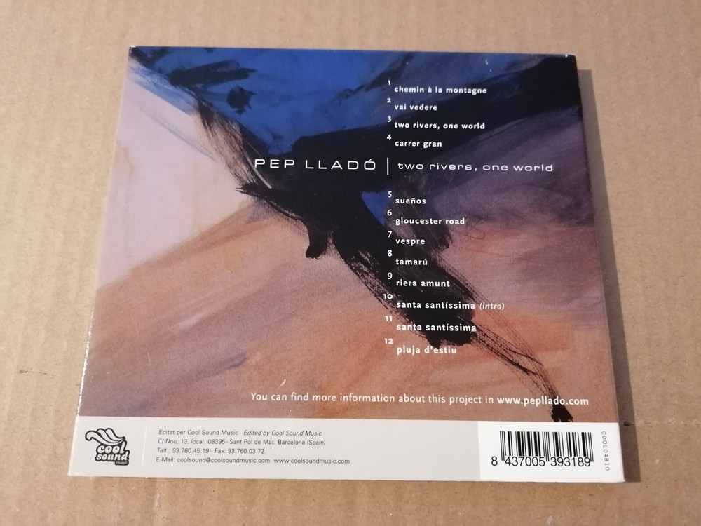 PEP LLADO TWO RIVERS, ONE WORLD CD 2005
