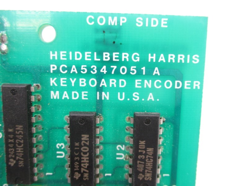 HEIDELBERG HARRIS PCA5347051A NSNP