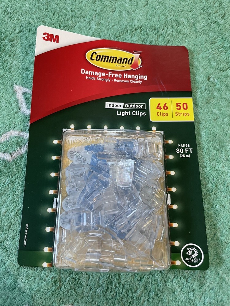 Command Indoor/outdoor Light Clips