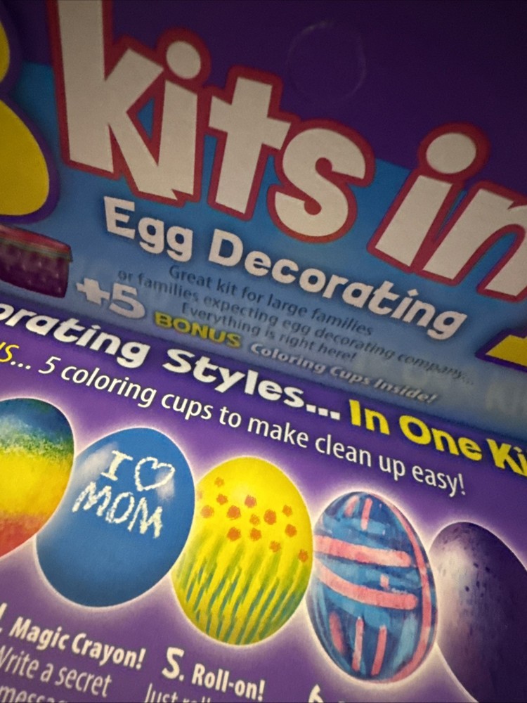 RJ Rabbit 8 Kits In 1 Egg Decorating Kit