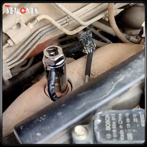Oxygen Sensor Socket 22mm 7/8 inch, 3/8 in Drive O2 Sensor Removal Tool, 3/8"