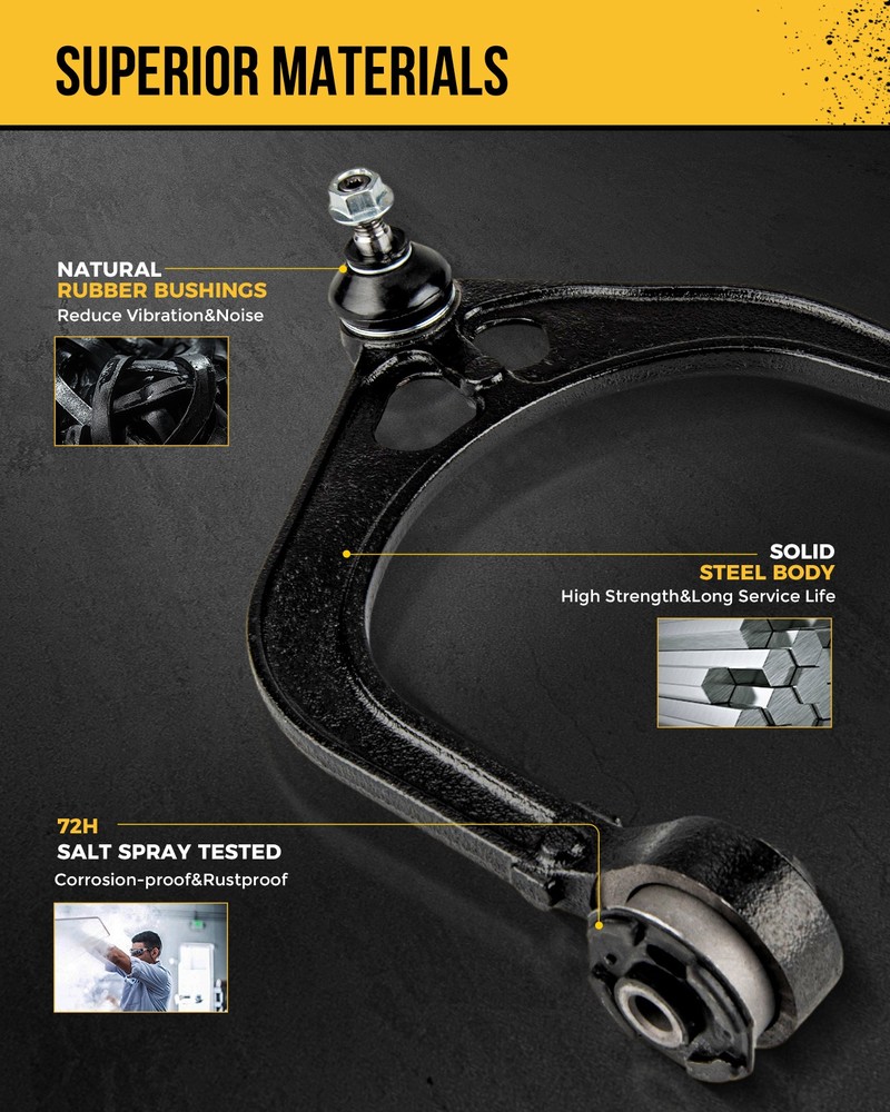 Pair Front Lower Control Arms For Dodge Dart 2013-2016 Chrysler 200 2015-2017